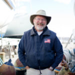 This firm cruising on open waters SAILS MOVES: Robert Lawnsby, president of Narragansett Sailing LLC, has been around the water since he was a kid, thanks in part to his father’s naval service. He was able to open his sailing school in 2009. /