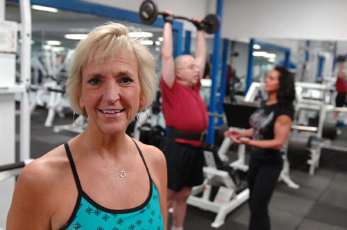 PART OF THE CLUB: Kimberly Rose, president of River Bend Athletic Club, founded the company in 1979 as a health club, not a gym, she said. / PART OF THE CLUB: Kimberly Rose, president of River Bend Athletic Club, founded the company in 1979 as a health club, not a gym, she said. /