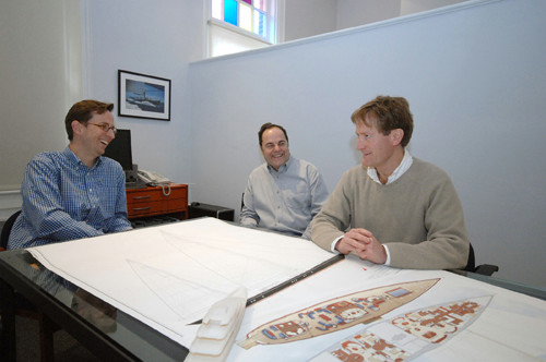DESIGNING MEN: Langan Design Partners owners, from left: Tom Degremont, Antonio Ferrer and Samuel Howell. Because the firm works closely with each client, results rarely look identical. / DESIGNING MEN: Langan Design Partners owners, from left: Tom Degremont, Antonio Ferrer and Samuel Howell. Because the firm works closely with each client, results rarely look identical. /