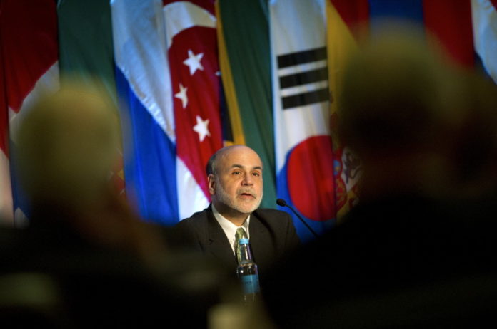 FEDERAL RESERVE Chairman B S. Bernanke said the central bank should maintain record monetary stimulus to boost an FEDERAL RESERVE Chairman B S. Bernanke said the central bank should maintain record monetary stimulus to boost an
