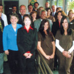 THE EYES HAVE IT: Koch Eye Associates doctors and technicians gather at the company's Warwick office. / 