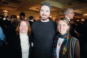 Sea Corp CFo Kiki Finn (left), with her children, Patrick Finn and Brigid Finn  / Rupert Whitely