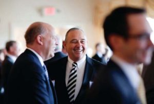 Roger Bergenheim, with Robert Padula, CEO of Gencorp Insurance  / Rupert Whitely