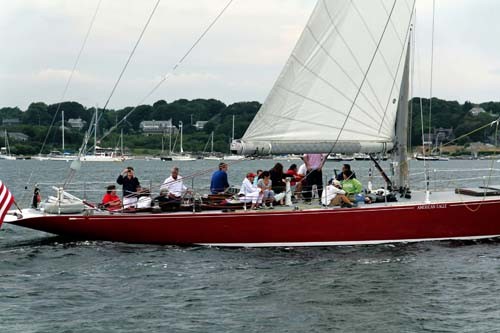 COURTESY NATIONAL TOUR ASSOCIATION
SHOW BOATS: Tour operators from the National Tour Association take a cruise in
Newport Harbor en route to a lobster-bake at the Eisenhower House. COURTESY NATIONAL TOUR ASSOCIATION
SHOW BOATS: Tour operators from the National Tour Association take a cruise in
Newport Harbor en route to a lobster-bake at the Eisenhower House.