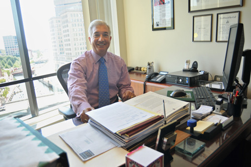 MDL MAN: John Tarantino of Adler Pollock & Sheehan has worked on MDLs in a half-dozen jurisdictions, though not as lead counsel. / PBN PHOTO/FRANK MULLIN MDL MAN: John Tarantino of Adler Pollock & Sheehan has worked on MDLs in a half-dozen jurisdictions, though not as lead counsel. / PBN PHOTO/FRANK MULLIN