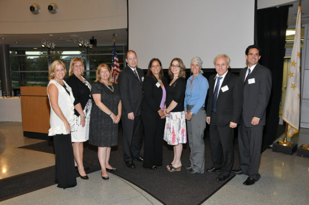 The Hasbro, Inc. team celebrates as they're honored as the 2011 Innovation Champion  / Mike Skorski