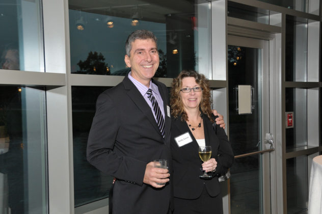Honoree Steven Eaves of Eaves Devices with wife Holly. Eaves Devices was presented with the Innovation of the Year Award for Energy &amp; the Environment  / Mike Skorski