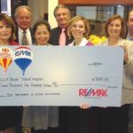 FROM LEFT: Carolyn Petreccia, broker/owner of RE/MAX Advantage Group; Bruce Allen, broker/owner of RE/MAX Professionals Newport; Dr. Maureen Chung, researcher and surgical oncologist, Rhode Island Hospital; Guy Zaninni, broker/owner of RE/MAX Heritage, Karen Sechio, director of marketing, RE/MAX in Rhode Island; Deb Malachowski, RE/MAX Professionals East Greenwich; and Glenn Carpenter, RE/MAX Professionals East Greenwich.