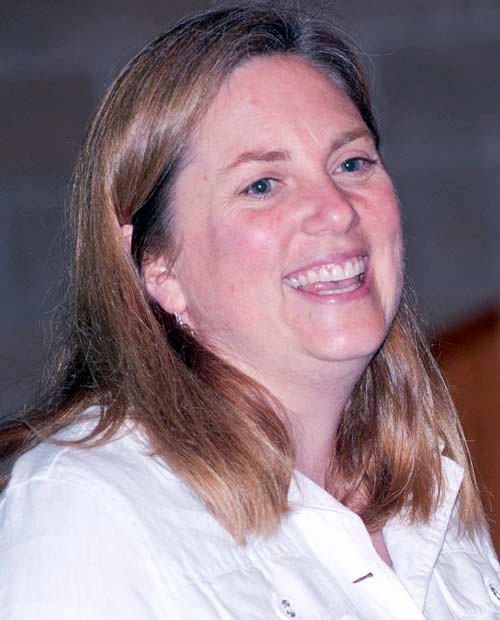 COURTESY URI
STREET SMARTS: Sara Sweetman, director of the Guiding Education in Math and Science Network at URI, has appeared on four episodes of “Sesame Street” and remains an adviser to the show. COURTESY URI
STREET SMARTS: Sara Sweetman, director of the Guiding Education in Math and Science Network at URI, has appeared on four episodes of “Sesame Street” and remains an adviser to the show.