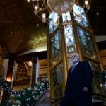 EXTENDED STAY: Richard L. Brush, a Johnson & Wales dean, at the Providence Biltmore Hotel. Like his father before him, Brush served as general manager of the hotel. The Biltmore is now in receivership. / PBN PHOTO/MICHAEL PERSSON