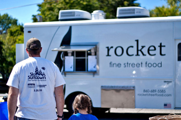 ROCKET FINE STREET FOOD moved to Providence from Torrington, Conn., on Wednesday, adding to the growing ranks of the local food truck scene. / COURTESY CARRIE ALBRECHT VIBERT