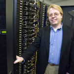 Data analysis key to problem-solving DOING THE MATH: Jan S. Hesthaven, Brown University professor, shows off the supercomputer at the Brown Institute for Computational and Experimental Research in Mathematics. / COURTESY BROWN UNIVERSITY