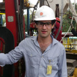 COURTESY EQUITABLE ORIGIN/
FRANCINE STRICKWERDA
DRILL INSTRUCTOR: David Poritz, president and CEO of Equitable Origin, on an oil rig in Ecuador. The company is pushing for oil companies to be more environmentally responsible.