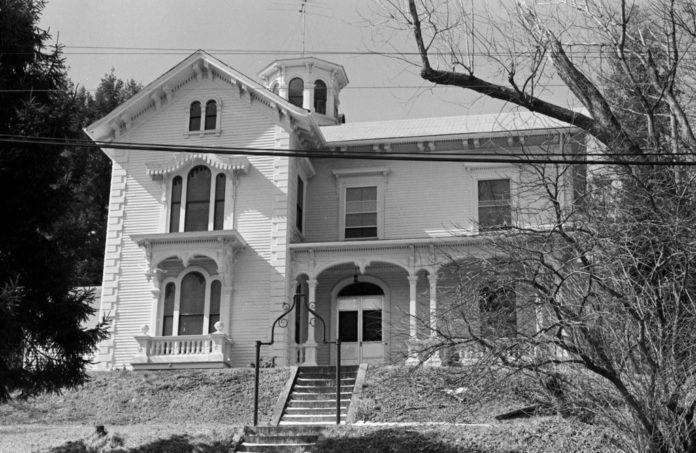 BUILT BETWEEN 1869 and 1870, the house belonged to William Bennett Spencer, an entrepreneur and civic leader born in Cranston in 1811.  / COURTESY R.I> HISTORICAL PRESERVATION & HERITAGE COMMISSION