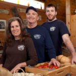 Sweet attraction down on the farm FARM HANDS: Anthony and Donna Pelloni started their business in 2007 after purchasing the 96-acre Hopkinton property in 1983. At right is their son, Tom Pelloni. / PBN PHOTO/DAVID LEVESQUE