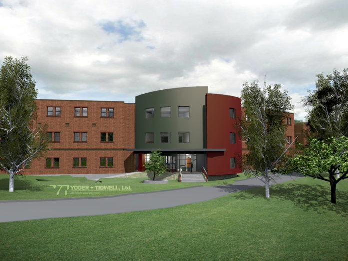 COURTESY YODER + TIDWELL LTD.MENTAL SPACE: Architect David Tidwell, of Providence firm Yoder + Tidwell, designed the new Butler inpatient center. COURTESY YODER + TIDWELL LTD.MENTAL SPACE: Architect David Tidwell, of Providence firm Yoder + Tidwell, designed the new Butler inpatient center.