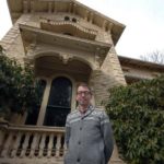 LIVING HISTORY: Jerry Eklund at his West Warwick home, better known at The William B. Spencer House. The structure was recently placed on the National Register of Historic Places. / PBN PHOTO/BRIAN MCDONALD