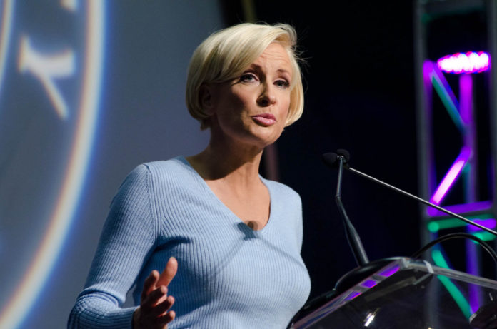 SPEAKING ON THE THEME of being recognized for your true value at work, MSNBC host Mika Brzezinski told attendees of the 2012 Women's Summit to 'get more money because you are worth more.' / COURTESY BRYANT UNIVERSITY