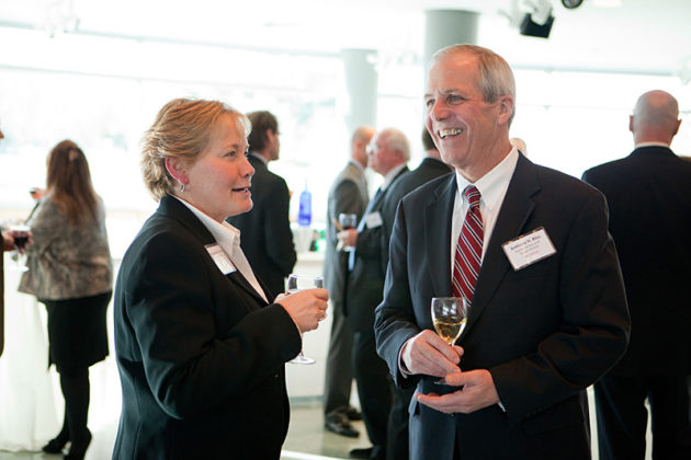 Honorees Mary Wakefield, Lifespan and Anthony Bliss, Family Service of RI / Rupert Whiteley