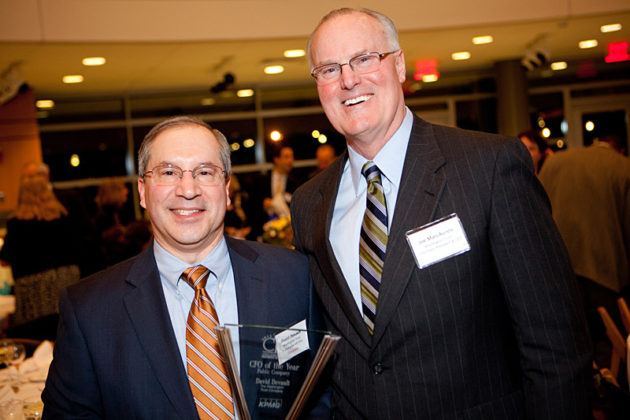 Honoree David Devault with Joseph MarcAurele, The Washington Trust Company / Rupert Whiteley