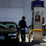 RHODE ISLAND'S gasoline dropped 3 cents this week, the fourth week of declines after five consecutive weeks of increases, according to AAA Southern New England. / BLOOMBERG FILE PHOTO/VICTOR J. BLUE