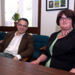 Hybrid ed.
is becoming mainstream PERFECT SYNERGY: Rhode Island College professors Joe Zornado and Marie Bearwood are spearheading the institution’s hybrid-teaching effort. / PBN PHOTO/CHRIS SHORES