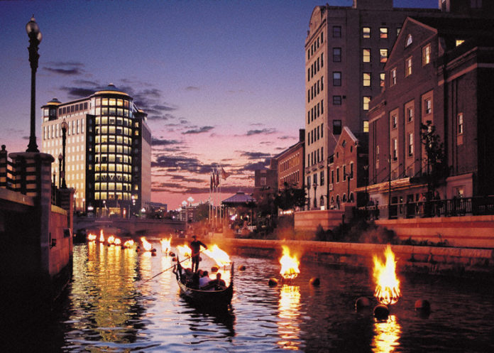 COURTESY R.I. STATE DIVISION OF TOURISM
SHRINKING INVESTMENT: WaterFire has been one of the state's biggest tourism draws since the 1990s, when the state budget included millions of dollars for tourism promotion. This year, only $330,000 is budgeted.