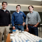 Guarantee program on new course SUCCESS STORY: NuLabel Technologies' leadership team, from left: President Max Winograd, Vice President of Engineering Michael Woods and Chief Technology Officer Ben Lux, has received loan guarantees from the state, but unlike 38 Studios, the tech startup has attracted outside investment as well. / PBN FILE PHOTO/RUPERT WHITELEY