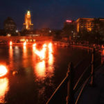 WATERFIRE PROVIDENCE was one of two Rhode Island organizations to win a grant from ArtPlace.  / COURTESY WATERFIRE PROVIDENCE/JAMES TURNER