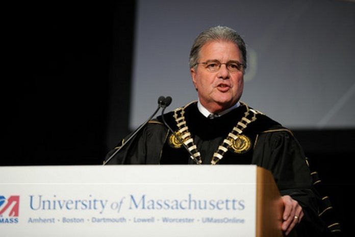 UNIVERSITY of Massachusetts President Robert L. Caret awarded $750,000 for faculty research from the Science & Technology Initiatives Fund.  / COURTESY UNIVERSITY OF MASSACHUSETTS