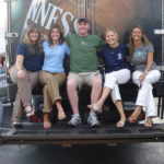 Food and festivity
are corporate culture FUN ALL AROUND: Attendees at last year’s Newport Waterfront Irish Festival weren’t the only ones enjoying themselves, as Newport Harbor Corp. employees took time to relax. / Courtest Newport Harbor Corp.