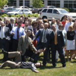 COURTESY DISANTO, PRIEST & Co.
WORK HARD, PLAY SILLY: DiSanto, Priest & Co. does 60 percent of its business in the three-month tax season but has fun the rest of the year.