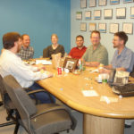 Fun, food part of fabric
firm weaves for staff HAPPY TO BE THERE: Envision Technology Advisors does many things that matter to its workers, including paying the full health-insurance premium and holding Chicken Wing Fridays.