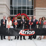 RETURN ON 
INVESTMENT: 
Atrion Networking opened its new headquarters June 1 at the same time it celebrated its 25th anniversary, thanks to results delivered by employees over the years. / Courtesy Atrion Networking Corp.