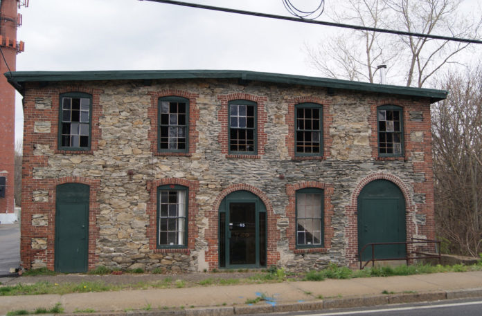 THE HEATON & COWING MILL has been added to the National Register of Historic Places, providing the first step towards reuse of the historic vacant building. / COURTESY THE R.I. HISTORICAL PRESERVATION & HERITAGE COMMISSION