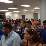 MORE THAN 150 supporters of the Academy for Career Exploration met at the school Tuesday night to discuss how best to defend their school from potential closure recommended by the R.I. Department of Education. / COURTESY THE ACADEMY FOR CAREER EXPLORATION