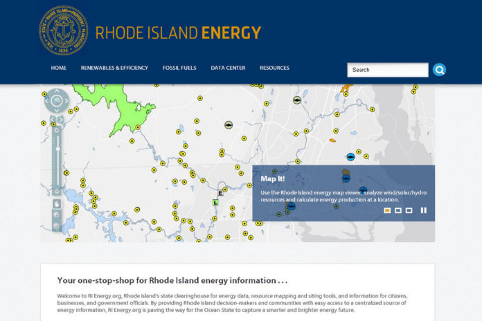 THE RHODE ISLAND-specific energy information clearinghouse, RIEnergy.org has been produced in a partnership between the state and the University of Rhode Island. / COURTESY RIENERGY.ORG