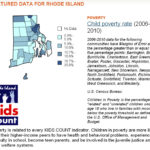 RHODE ISLAND ranked 25th in the nation for the overall wellbeing of its children, according to the 23rd annual Kids Count data book released Wednesday. For a larger version of this image, click HERE. / COURTESY KIDS COUNT
