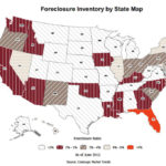 THE FORECLOSURE RATE in Rhode Island dropped 0.5 percentage points in June compared to the same period in 2011, CoreLogic said Tuesday. / COURTESY CORELOGIC
