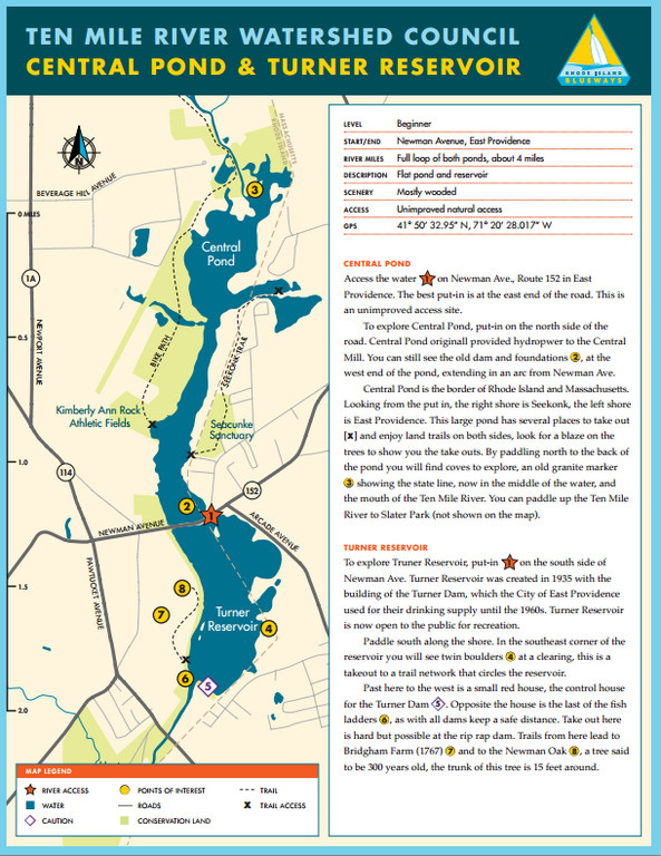 Narrow River Ri Map Blueways Alliance releases maps for R.I. paddle boaters