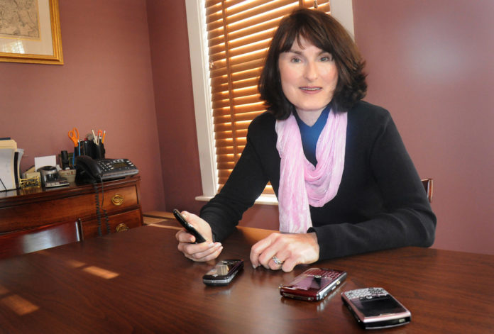 INTEREST FROM LARGER ENTERPRISES has helped MoFuse, the mobile Internet management company headed by CEO Annette Tonti, gain an addition round of financing totaling $525,000, including $130,000 from the Slater Technology Fund. / PBN FILE PHOTO/FRANK MULLIN