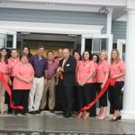 NAVIGANT EMPLOYEES celebrated the Chepatchet branch opening this month. / COURTESY NAVIGANT