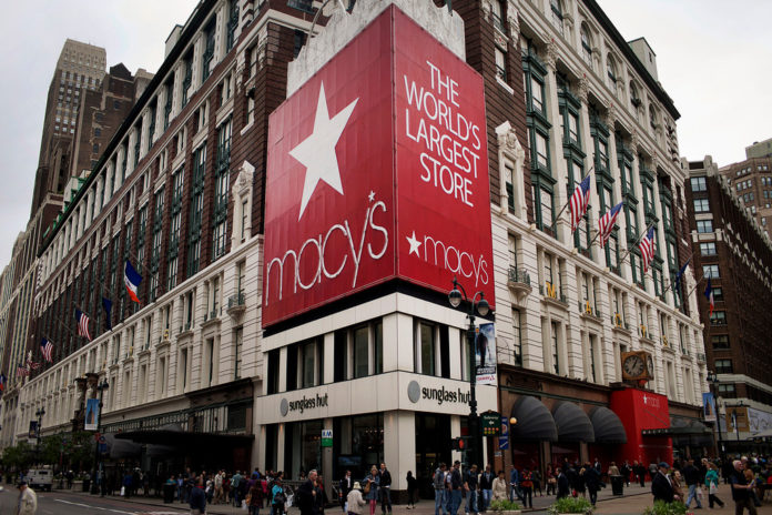 RETAILERS including Macy's Inc. and Gap Inc. beat analyst estimates in August as shoppers took advantage of back-to-school sales.  / BLOOMBERG FILE PHOTO/VICTOR J. BLUE