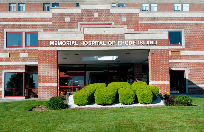 MEMORIAL HOSPITAL OF RHODE ISLAND and Care New England have signed a letter of intent on the merger that has been in the works since June. / COURTESY MEMORIAL HOSPITAL OF RHODE ISLAND