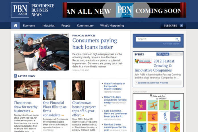 TO CELEBRATE THE NEW RE-DESIGN of our website, Providence Business News is removing our pay wall for the next 30 days, offering all PBN.com readers access to subscriber-only content.