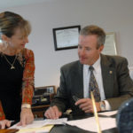 Nonprofits have plenty to protect BE SURE: Schonning Insurance Services President Stephen Schonning says that nonprofits should be aware of the liability they may carry. He is pictured above with his sister, Bethany Schonning McGill, vice president of the firm. / PBN PHOTO/BRIAN MCDONALD