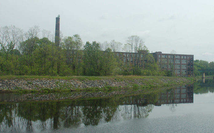 NEW LIFE: The 6.4-acre Worsted Mill property sat abandoned for six years before The Plastics Group of America purchased it in July. / PHOTO COURTESY CZ MARKETING &  ADVERTISNG/GREGORY CZARNOWKSI