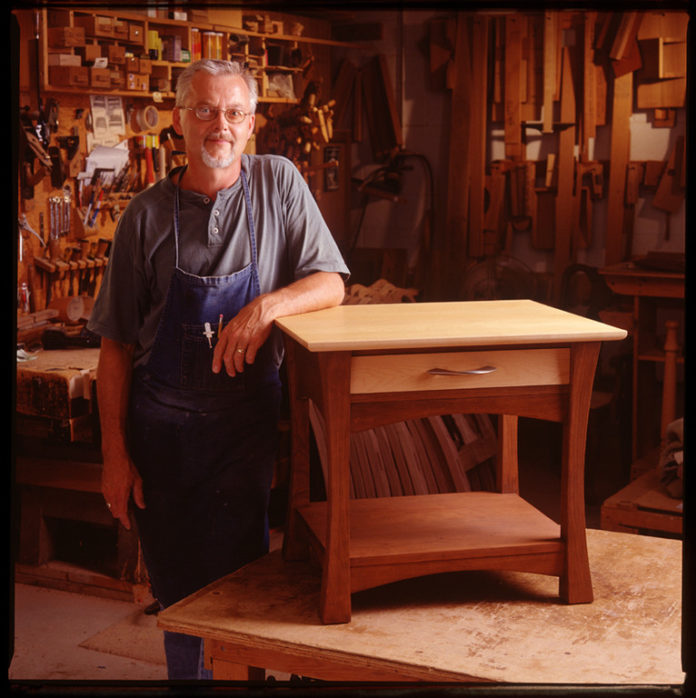 A FINE HOME: Stephen Barlow of Shaker Style in Harrisville, N.H., will be a first-time exhibitor at the Fine Furnishing Shows in Pawtucket next month. / COURTESY FINE FURNISHINGS SHOW