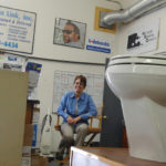 DRAINING WORK: Terri Cortvriend, president of Ocean Link, founded the company with her husband, Andy, in the late 1980s. Ocean Link found its niche in marine plumbing and toilets. / PBN PHOTO/BRIAN MCDONALD