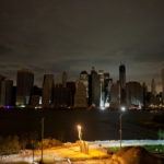 CLOUDS HANG OVER the darkened lower Manhattan skyline at night in New York, U.S., on Tuesday, Oct. 30, 2012. / BLOOMBERG FILE PHOTO/VICTOR J. BLUE